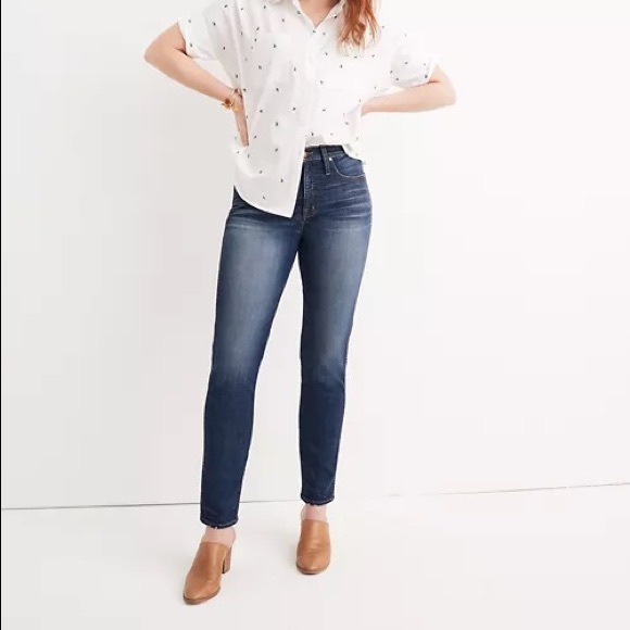 Madewell Denim - Madewell Slim Straight Jeans in William Wash SZ 29